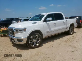 2020 Ram 1500 Limited with VIN 1C6SRFHM0LN244500, listed as a Copart auction lot 58299415 with 179,815 mi miles and Salvage title. Bid and sale history available at DreamBid. Image 1.