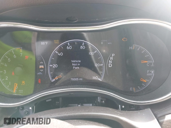 2017 Jeep Grand Cherokee Overland z VIN 1C4RJFCG4HC662884, wystawiony jako IAAI lot #42172826 z przebiegiem 79 305 mil mil oraz . Historia ofert i sprzedaży dostępna na DreamBid. Obrazek 7.