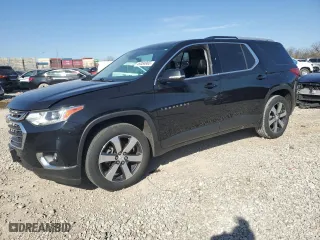 2018 Chevrolet Traverse LT Leather with VIN 1GNERHKW3JJ166737, listed as a Copart auction lot 49384965 with 140,175 mi miles and Salvage Title. Bid and sale history available at carsss.com. Image 1.