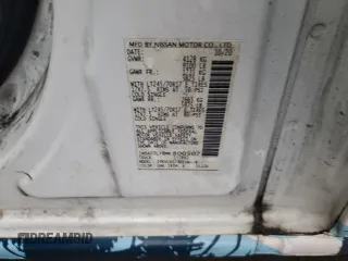 2021 Nissan NV SV with VIN 1N6AF0LY8MN800507, listed as a Copart auction lot 82896564 with 58,295 mi miles and Salvage Title. Bid and sale history available at carsss.com. Image 13.