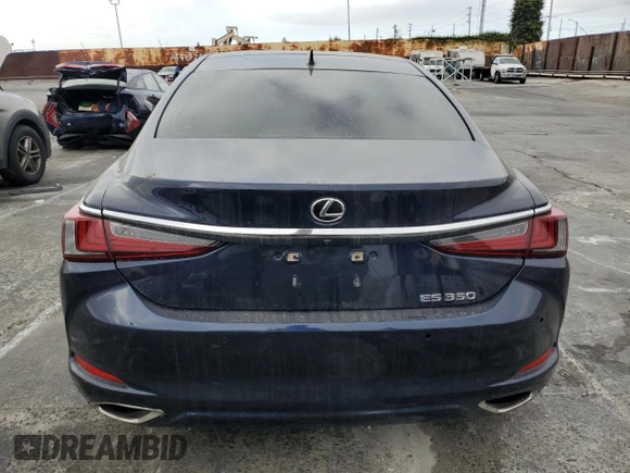 2022 Lexus ES 350 with VIN 58ADZ1B16NU125527, listed as a Copart auction lot 65559035 with 57,306 mi miles and Salvage title. Bid and sale history available at DreamBid. Image 6.