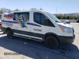 2019 Ford Transit with VIN 1FTYR1ZM1KKB34575, listed as a Copart auction lot 51759335 with 112,605 mi miles and Salvage Title. Bid and sale history available at DreamBid. Image 4.