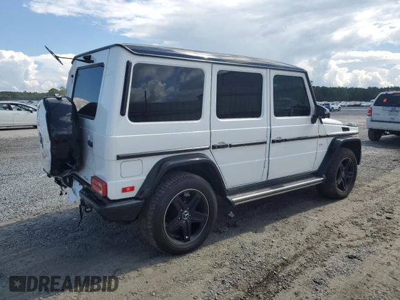2018 Mercedes-Benz G with VIN WDCYC3KH0JX287504, listed as a Copart auction lot 72194444 with 62,059 mi miles and Salvage Title. Bid and sale history available at DreamBid. Image 3.