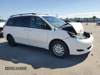 2008 Toyota Sienna CE with VIN 5TDZK23C08S220444, listed as a Copart auction lot 56573755 with 168,584 mi miles and Clean Title. Bid and sale history available at DreamBid. Image 4.