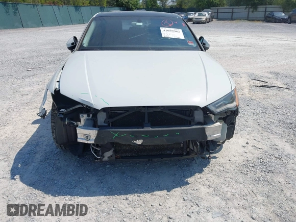 2015 Audi A3 1.8T Premium with VIN WAUACGFF8F1117549, listed as a IAAI auction lot 42059983 with 80,494 mi miles. Bid and sale history available at carsss.com. Image 6.