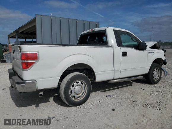 2011 Ford F-150 XL with VIN 1FTMF1CM6BFB39215, listed as a Copart auction lot 51974565 with 318,520 mi miles and Salvage Title. Bid and sale history available at DreamBid. Image 3.