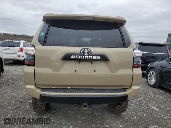 2016 Toyota 4Runner Limited with VIN JTEBU5JR5G5294673, listed as a Copart auction lot 50868695 with 142,527 mi miles and Salvage Title. Bid and sale history available at DreamBid. Image 6.