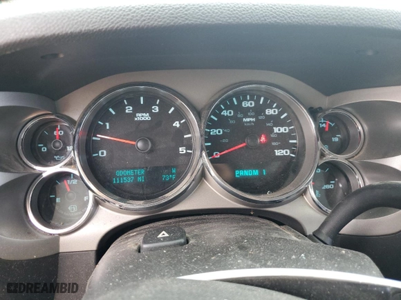 2013 GMC Sierra 2500HD SLE with VIN 1GT220C87DZ329932, listed as a Copart auction lot 74687254 with 111,537 mi miles and Salvage Title. Bid and sale history available at carsss.com. Image 9.