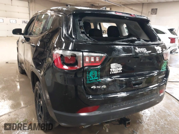 2020 Jeep Compass Sport with VIN 3C4NJDAB6LT115803, listed as a IAAI auction lot 40650953 with 113,078 mi miles and . Bid and sale history available at DreamBid. Image 13.