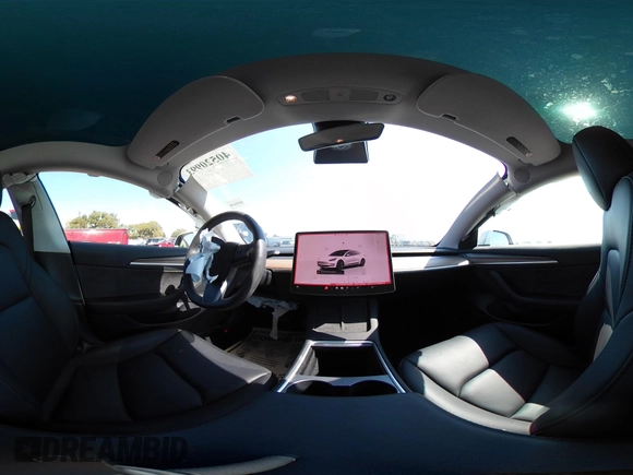 2023 Tesla Model 3 with VIN 5YJ3E1EA9PF585632, listed as a IAAI auction lot 40520993 with 7,775 mi miles and . Bid and sale history available at DreamBid. Image 26.