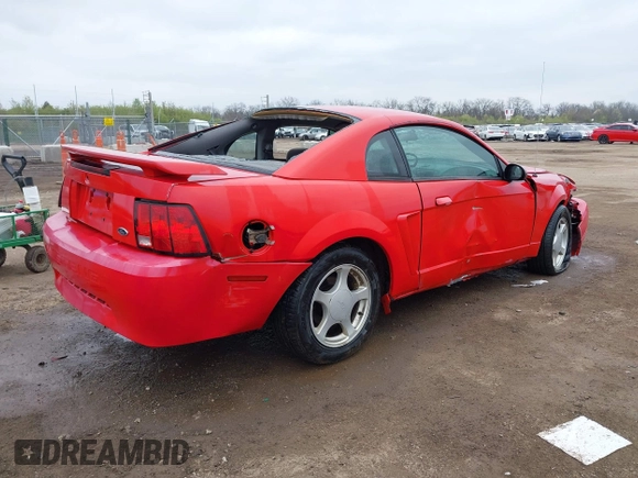 2004 Ford Mustang Standard z VIN 1FAFP40684F238897, wystawiony jako IAAI lot #42020163 z przebiegiem 156 836 mil mil oraz . Historia ofert i sprzedaży dostępna na DreamBid. Obrazek 4.