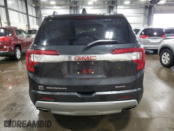 2020 GMC Acadia SLT with VIN 1GKKNULSXLZ187184, listed as a Copart auction lot 84162774 with 72,985 mi miles and Salvage Title. Bid and sale history available at DreamBid. Image 6.