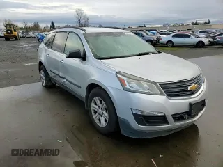 2013 Chevrolet Traverse LS with VIN 1GNKVFKD0DJ196025, listed as a Copart auction lot 82359024 with 121,414 mi miles and Salvage Title. Bid and sale history available at DreamBid. Image 10.
