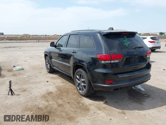 2020 Jeep Grand Cherokee Limited X with VIN 1C4RJFBG2LC290925, listed as a IAAI auction lot 42029747 with 153,803 mi miles and . Bid and sale history available at DreamBid. Image 3.