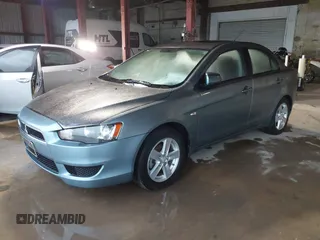 2008 Mitsubishi Lancer DE with VIN JA3AU26U08U034294, listed as a IAAI auction lot 42158892 with 50,467 mi miles. Bid and sale history available at carsss.com. Image 2.