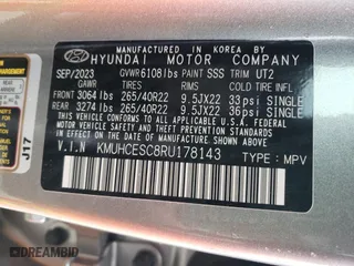 2024 Genesis GV80 with VIN KMUHCESC8RU178143, listed as a Copart auction lot 62821374 with 5,034 mi miles and Salvage Title. Bid and sale history available at carsss.com. Image 13.