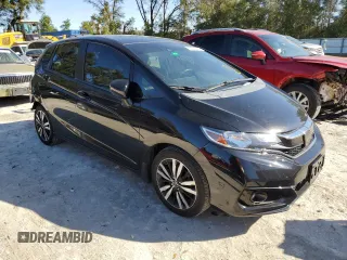2018 Honda Fit EX-L with VIN 3HGGK5H97JM717634, listed as a Copart auction lot 40222304 with 80,927 mi miles. Bid and sale history available at carsss.com. Image 4.