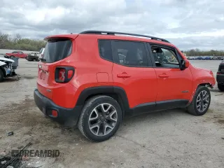 2017 Jeep Renegade Latitude z VIN ZACCJABB7HPG22860, wystawiony jako Copart lot #51043855 z przebiegiem 107 941 mil mil oraz Szkoda całkowita • Salvage title. Historia ofert i sprzedaży dostępna na DreamBid. Obrazek 3.