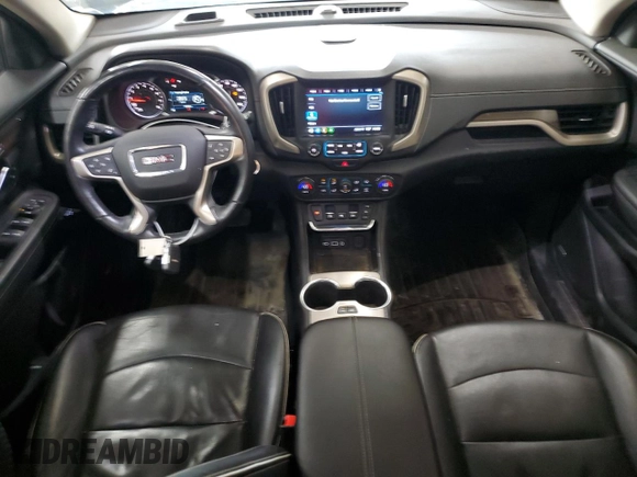 2018 GMC Terrain Denali with VIN 3GKALXEX7JL200456, listed as a Copart auction lot 61207975 with 91,028 mi miles and Salvage title. Bid and sale history available at DreamBid. Image 8.