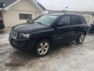 2014 Jeep Compass Latitude with VIN 1C4NJDEBXED703268, listed as a Copart auction lot 42601445 with 150,436 mi miles and Clean Title. Bid and sale history available at carsss.com. Image 1.