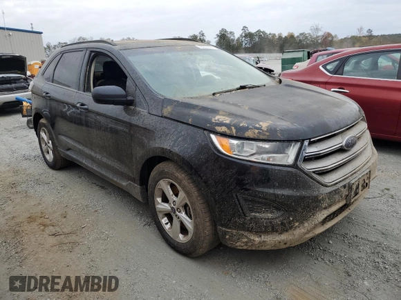 2017 Ford Edge SE with VIN 2FMPK4G96HBB93412, listed as a Copart auction lot 78951944 with Not provided miles and Salvage title. Bid and sale history available at DreamBid. Image 4.