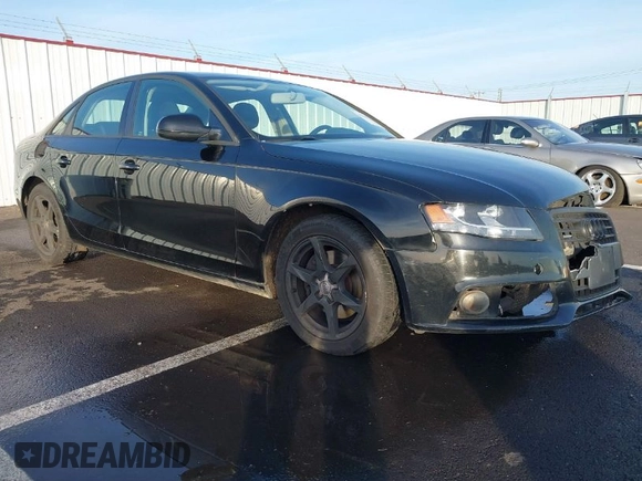 2010 Audi A4 2.0T Premium with VIN WAUBFAFL1AN006549, listed as a IAAI auction lot 41361328 with 158,274 mi miles. Bid and sale history available at carsss.com. Image 1.