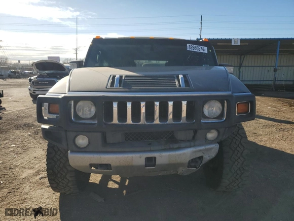 2008 Hummer H2 SUV with VIN 5GRGN23888H108830, listed as a Copart auction lot 82660574 with 180,197 mi miles and Salvage Title. Bid and sale history available at carsss.com. Image 5.