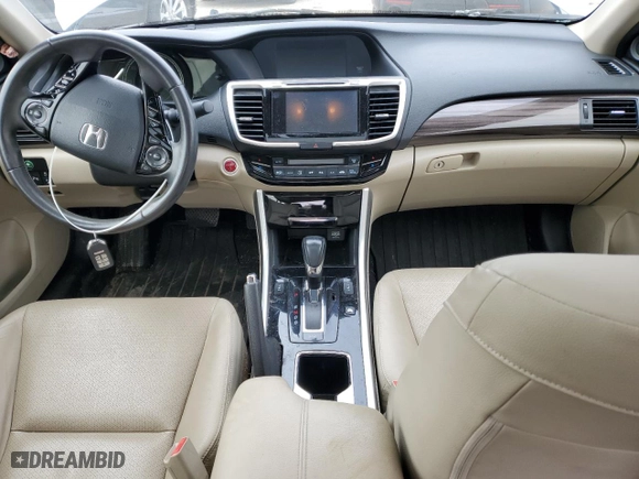 2017 Honda Accord Hybrid Touring with VIN JHMCR6F72HC003064, listed as a Copart auction lot 43399985 with 90,589 mi miles and Salvage Title. Bid and sale history available at carsss.com. Image 8.
