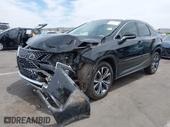 2021 Lexus RX 350 with VIN 2T2HZMDA5MC263109, listed as a IAAI auction lot 42249633 with 53,375 mi miles and . Bid and sale history available at DreamBid. Image 2.