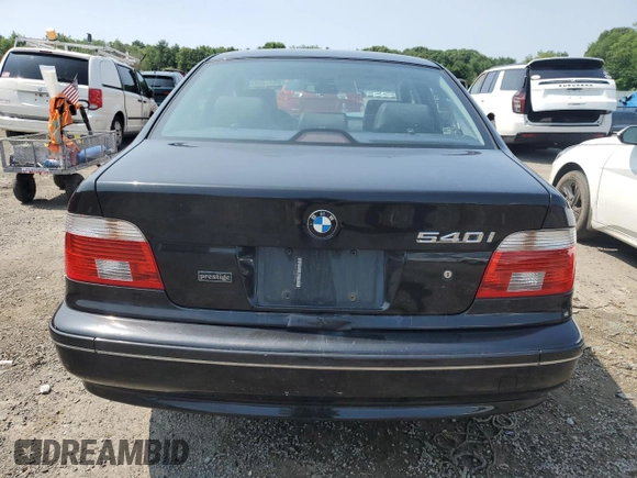 2003 BMW 5 Series 540i with VIN WBADN63413GN89699, listed as a Copart auction lot 60373545 with 243,882 mi miles and Clean title. Bid and sale history available at DreamBid. Image 6.