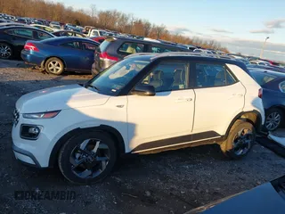 2024 Hyundai Venue SEL with VIN KMHRC8A39RU327634, listed as a IAAI auction lot 41185940 with 1,486 mi miles and . Bid and sale history available at DreamBid. Image 14.
