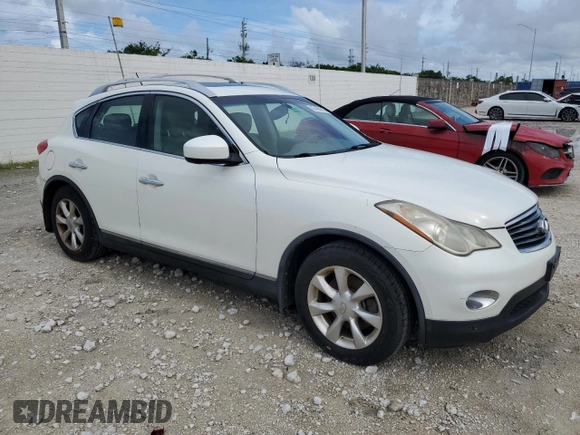 2009 Infiniti EX Journey with VIN JNKAJ09FX9M950993, listed as a Copart auction lot 62466245 with 140,157 mi miles and Clean title. Bid and sale history available at DreamBid. Image 4.