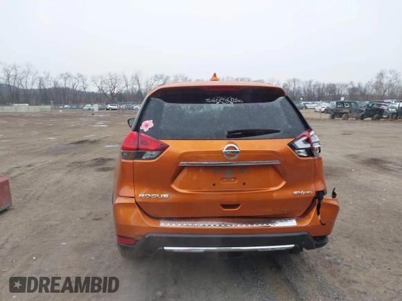 2017 Nissan Rogue SL with VIN JN8AT2MV4HW018169, listed as a IAAI auction lot 41554545 with 69,567 mi miles. Bid and sale history available at carsss.com. Image 16.