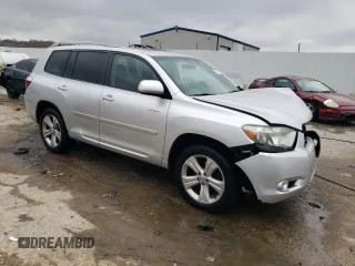 2010 Toyota Highlander Sport with VIN 5TDEK3EHXAS004085, listed as a Copart auction lot 80378414 with 240,530 mi miles and Non repairable. Bid and sale history available at DreamBid. Image 4.