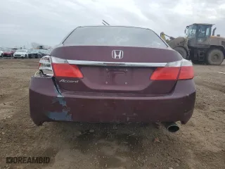 2013 Honda Accord Sdn LX with VIN 1HGCR2F39DA122566, listed as a Copart auction lot 49548655 with 112,437 mi miles and Salvage Title. Bid and sale history available at carsss.com. Image 6.