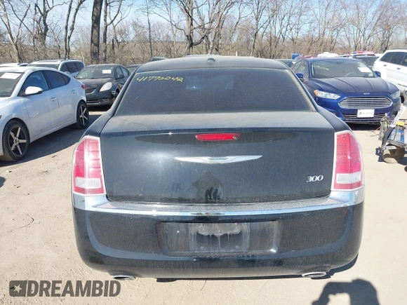 2014 Chrysler 300 with VIN 2C3CCAAG3EH252841, listed as a IAAI auction lot 41770242 with 214,000 mi miles. Bid and sale history available at carsss.com. Image 16.