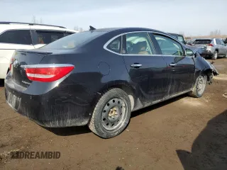2014 Buick Verano Leather Group with VIN 1G4PS5SK2E4181568, listed as a Copart auction lot 48698125 with 0 mi miles and Salvage Title. Bid and sale history available at carsss.com. Image 3.