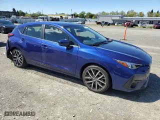 2024 Subaru Impreza Sport with VIN JF1GUAFC2R8230556, listed as a Copart auction lot 51766375 with 17,973 mi miles and Salvage Title. Bid and sale history available at carsss.com. Image 4.