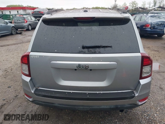 2017 Jeep Compass Sport with VIN 1C4NJCBA4HD123718, listed as a IAAI auction lot 41986191 with 140,109 mi miles and . Bid and sale history available at DreamBid. Image 16.