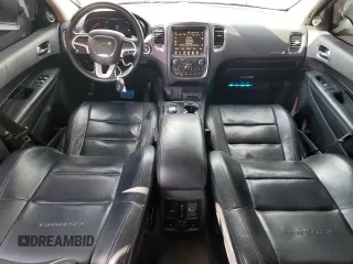 2017 Dodge Durango Citadel Anodized Platinum with VIN 1C4RDHEG9HC680684, listed as a Copart auction lot 62520415 with 122,843 mi miles and Salvage title. Bid and sale history available at DreamBid. Image 8.