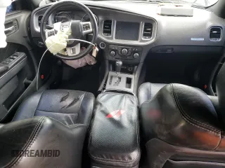 2012 Dodge Charger RT with VIN 2C3CDXCT3CH302984, listed as a Copart auction lot 54577455 with 108,670 mi miles and Salvage Title. Bid and sale history available at DreamBid. Image 8.