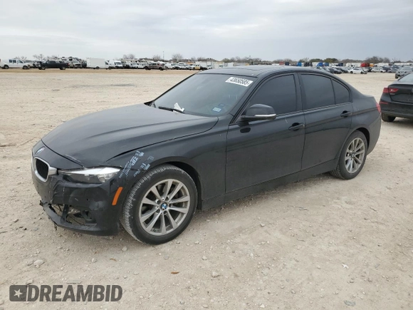 2016 BMW 3 Series 320i with VIN WBA8E1G51GNT37654, listed as a Copart auction lot 43650585 with 141,032 mi miles and Salvage Title. Bid and sale history available at DreamBid. Image 1.