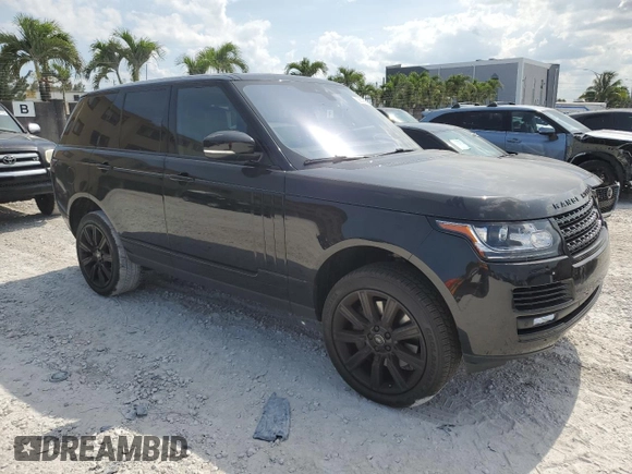 2017 Land Rover Range Rover z VIN SALGS2FE7HA325248, wystawiony jako Copart lot #58019605 z przebiegiem 53 377 mil mil oraz Szkoda całkowita • Salvage title. Historia ofert i sprzedaży dostępna na DreamBid. Obrazek 4.