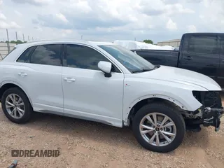 2024 Audi Q3 S line Premium with VIN WA1DECF33R1057865, listed as a IAAI auction lot 42087229 with 28,629 mi miles. Bid and sale history available at carsss.com. Image 14.