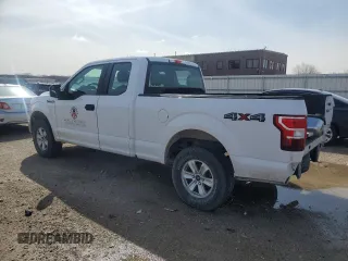 2019 Ford F-150 XL with VIN 1FTEX1EB2KKE93687, listed as a Copart auction lot 51227785 with 192,188 mi miles and Salvage Title. Bid and sale history available at carsss.com. Image 2.