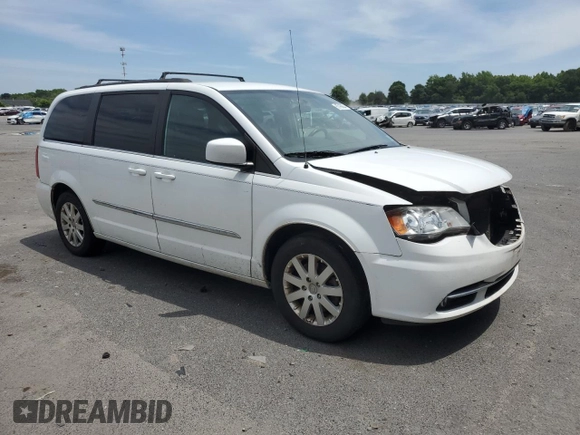 2016 Chrysler Town & Country Touring with VIN 2C4RC1BG8GR260127, listed as a Copart auction lot 60160004 with 211,161 mi miles and Salvage Title. Bid and sale history available at DreamBid. Image 4.
