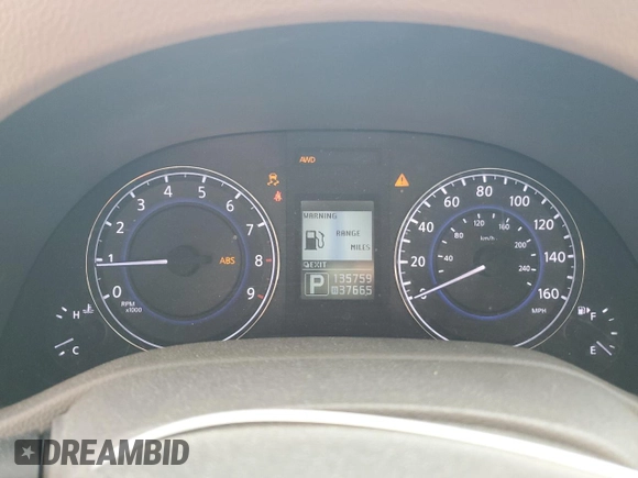 2015 Infiniti Q40 with VIN JN1CV6AR5FM521301, listed as a Copart auction lot 62710154 with 135,759 mi miles and Non Repairable. Bid and sale history available at carsss.com. Image 9.