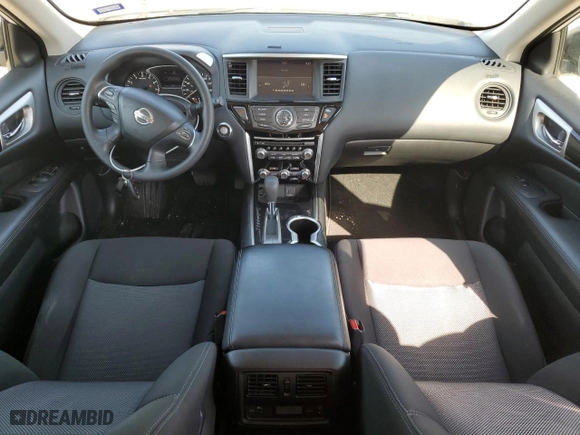 2020 Nissan Pathfinder S with VIN 5N1DR2AN4LC629238, listed as a Copart auction lot 50242925 with 63,114 mi miles and Salvage Title. Bid and sale history available at carsss.com. Image 8.