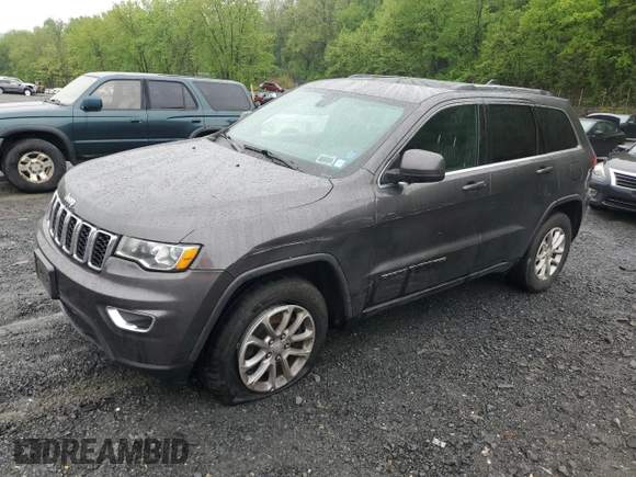 2021 Jeep Grand Cherokee Freedom with VIN 1C4RJFAG4MC506051, listed as a Copart auction lot 55758105 with 95,050 mi miles and Salvage title. Bid and sale history available at DreamBid. Image 1.