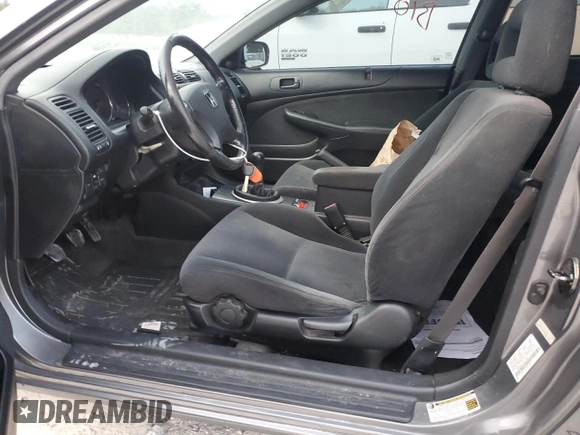 2005 Honda Civic EX with VIN 1HGEM21915L079673, listed as a Copart auction lot 81553344 with 187,454 mi miles and Salvage Title. Bid and sale history available at carsss.com. Image 7.